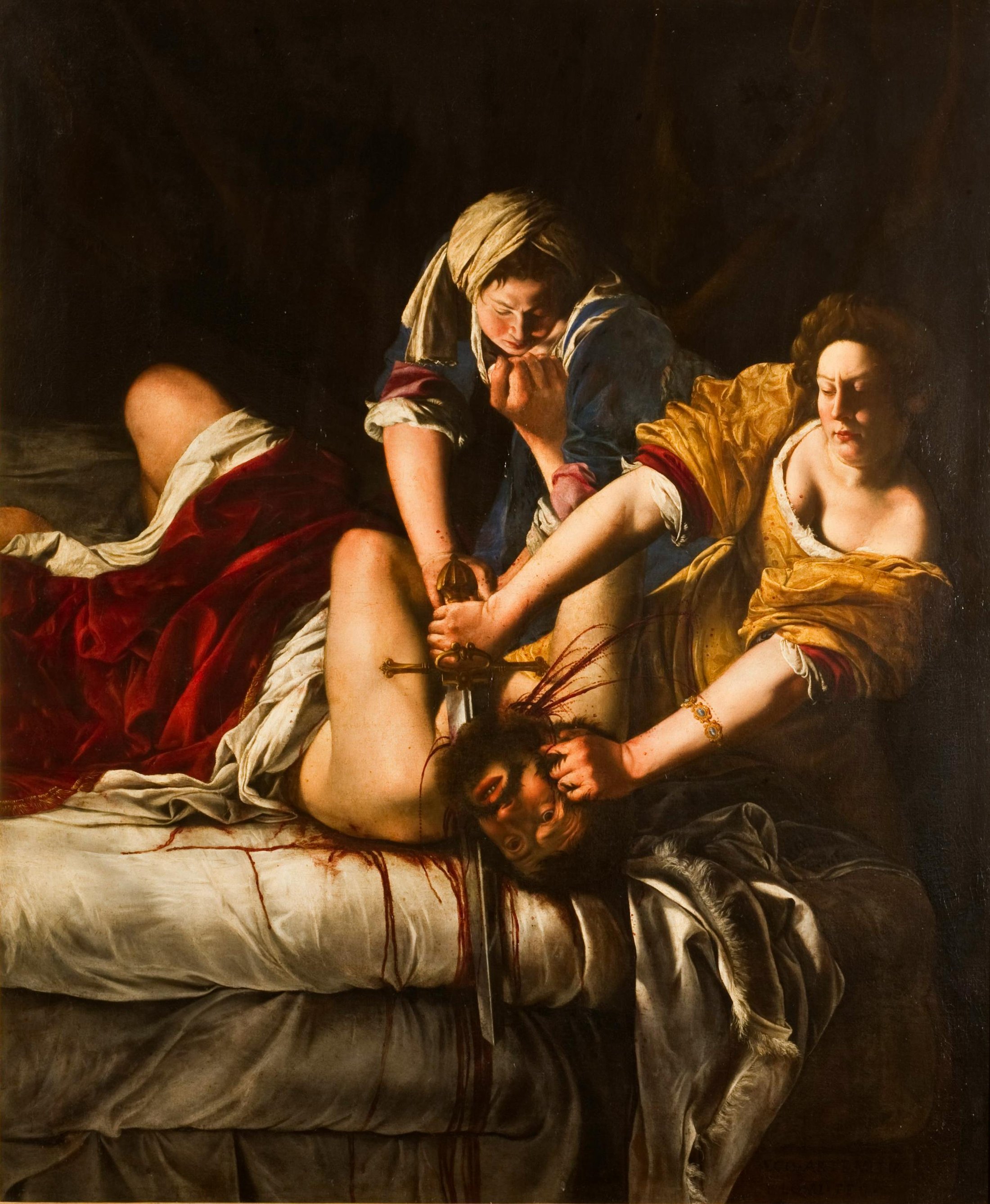 Artemisia Gentileschi, Judith Beheading Holofernes, c. 1620