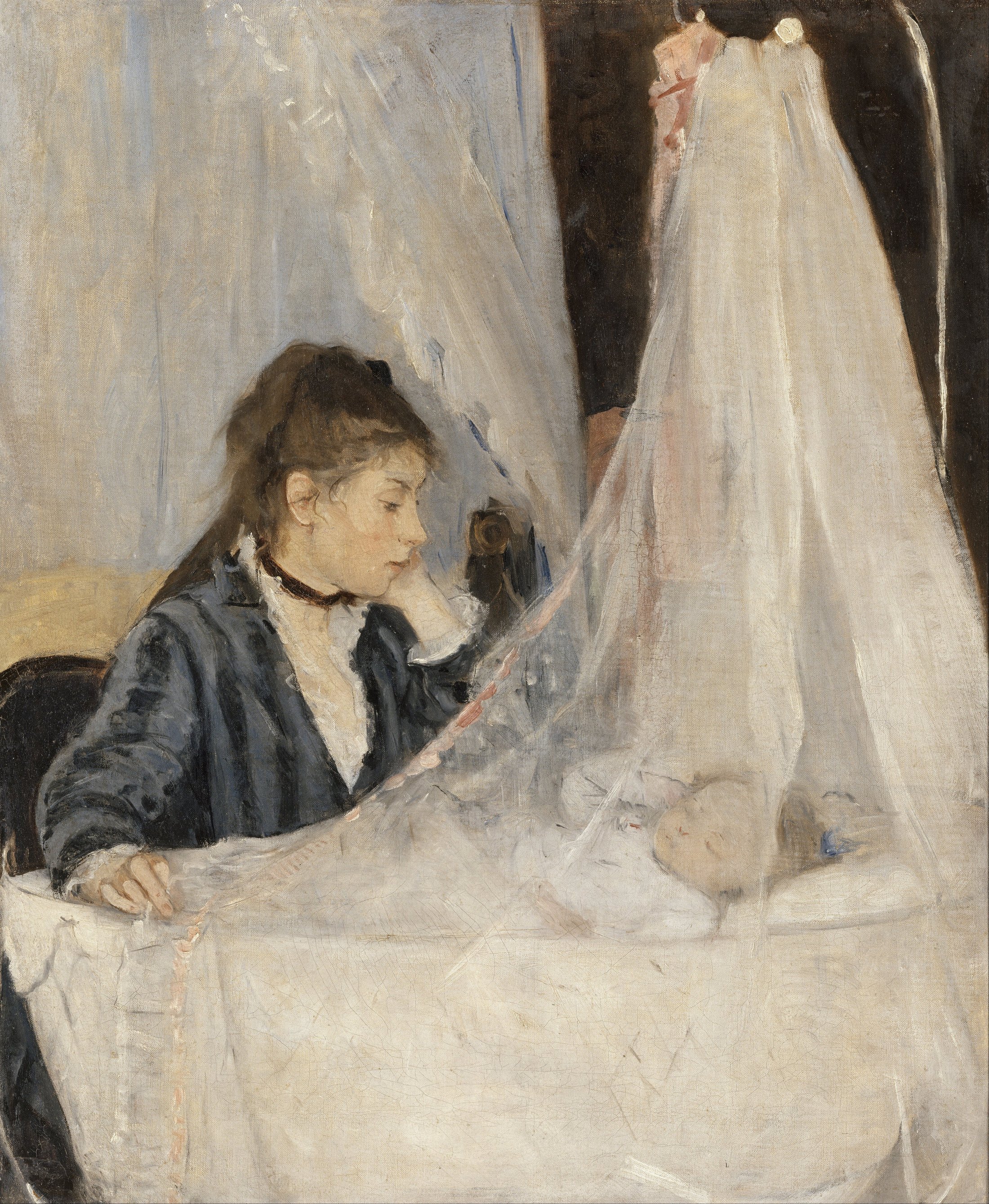 Berthe Morisot, The Cradle, 1872