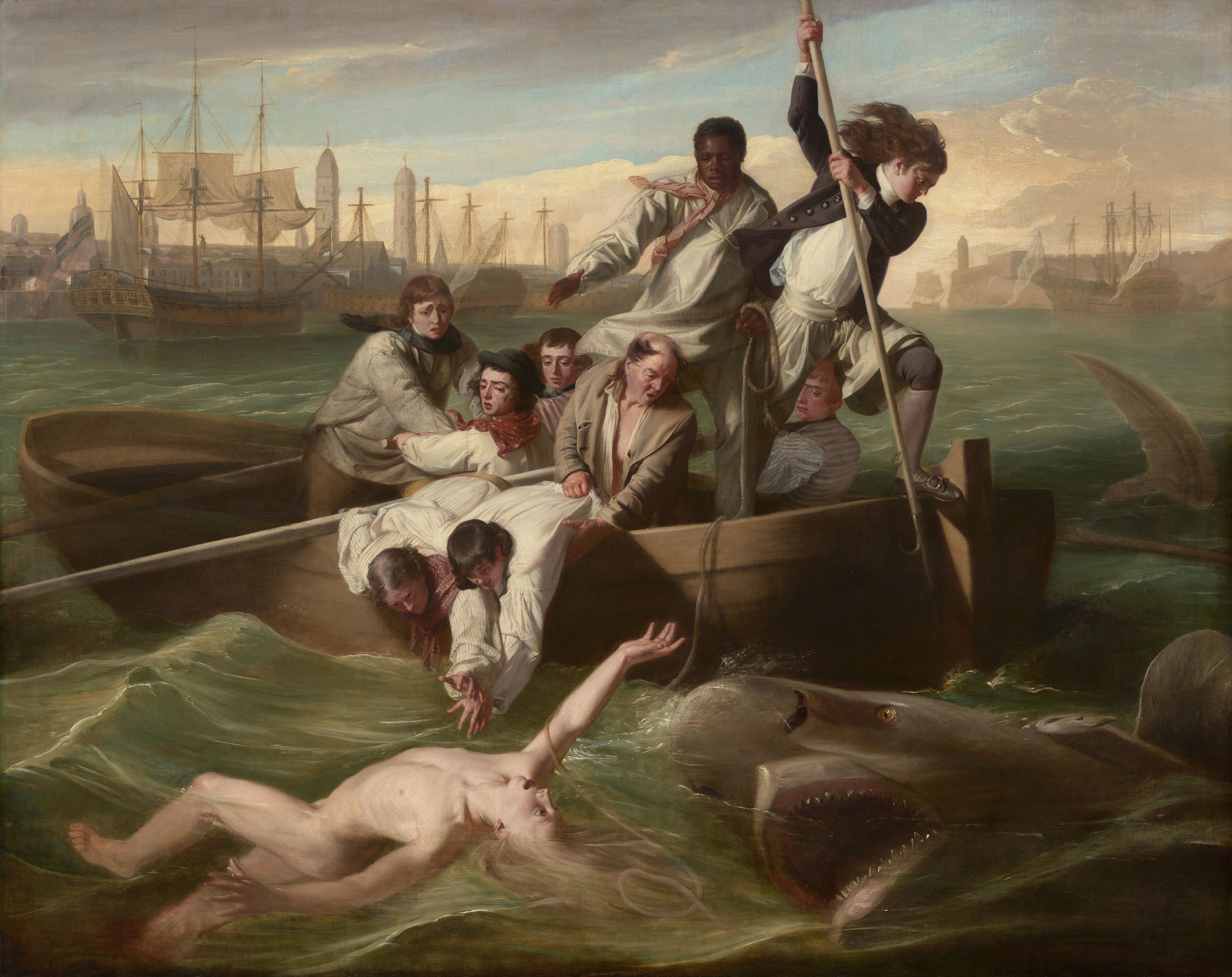 John Singleton Copley, Watson and the Shark, 1778